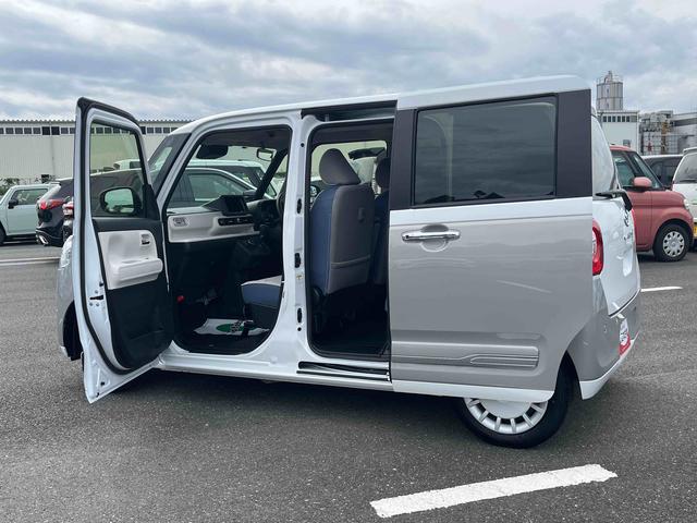 ムーヴキャンバスストライプスGターボLEDヘッドライト/両側電動スライドドア/アダプティブクルーズコントロール/コーナーセンサー/衝突回避支援システム/横滑り防止装置/オートライト/オートエアコン/電動格納ミラー/電動パーキングブレーキ(千葉県)の中古車