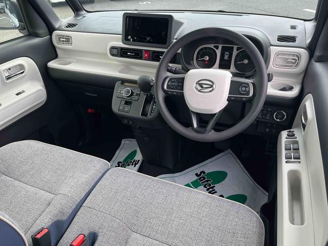 ムーヴキャンバスストライプスGターボLEDヘッドライト/両側電動スライドドア/アダプティブクルーズコントロール/コーナーセンサー/衝突回避支援システム/横滑り防止装置/オートライト/オートエアコン/電動格納ミラー/電動パーキングブレーキ(千葉県)の中古車