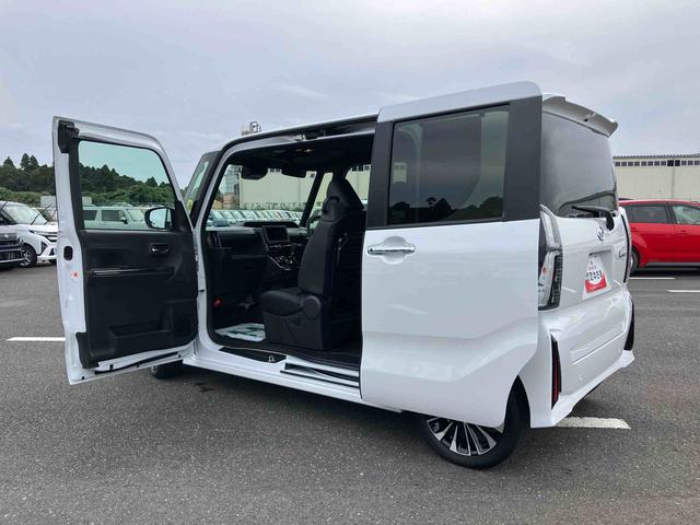 タントカスタムＲＳＬＥＤヘッドライト／両側電動スライドドア／コーナーセンサー／アイドリングストップ／衝突回避支援システム／横滑り防止装置／オートエアコン／アルミホイール／キーフリーシステム／電動格納ミラー／オートライト（千葉県）の中古車