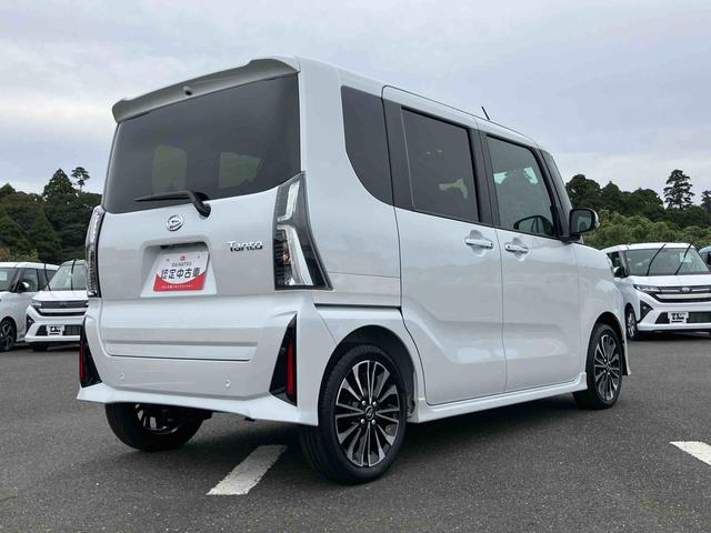 タントカスタムＲＳＬＥＤヘッドライト／両側電動スライドドア／コーナーセンサー／アイドリングストップ／衝突回避支援システム／横滑り防止装置／オートエアコン／アルミホイール／キーフリーシステム／電動格納ミラー／オートライト（千葉県）の中古車