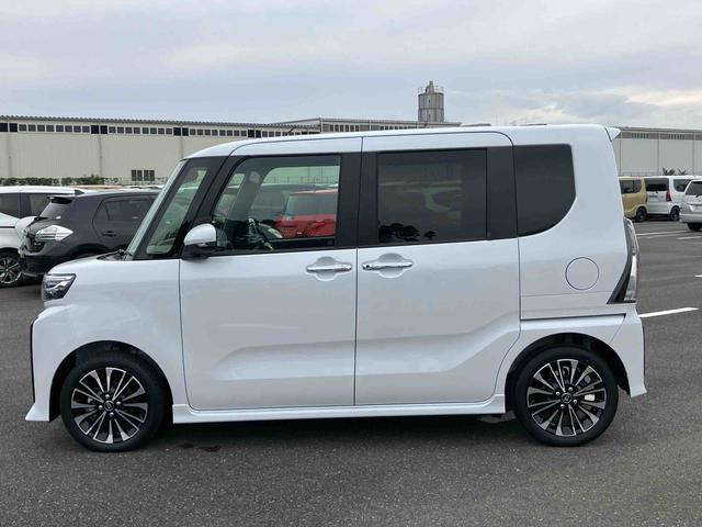 タントカスタムＲＳＬＥＤヘッドライト／両側電動スライドドア／コーナーセンサー／アイドリングストップ／衝突回避支援システム／横滑り防止装置／オートエアコン／アルミホイール／キーフリーシステム／電動格納ミラー／オートライト（千葉県）の中古車