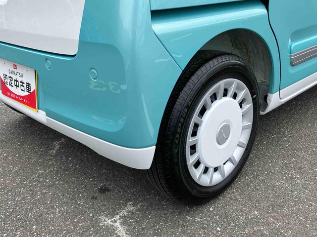 ムーヴキャンバスストライプスGターボLEDヘッドライト/両側電動スライドドア/アダプティブクルーズコントロール/コーナーセンサー/衝突回避支援システム/横滑り防止装置/オートライト/オートエアコン/電動格納ミラー/電動パーキングブレーキ(千葉県)の中古車