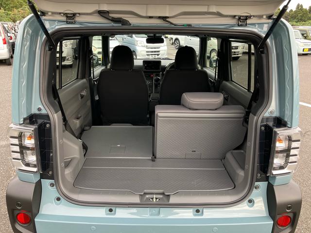 タフトGターボ ダーククロムベンチャー前後ダークガーニッシュ ガラスルーフ ルーフレール 15インチアルミ LEDヘッドライト&フォグランプ バックカメラ シートヒーター 電動駐車ブレーキ 自動追従クルコン 衝突被害軽減ブレーキ(千葉県)の中古車