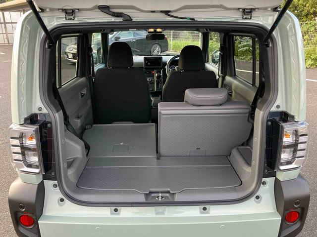 タフトGターボ ダーククロムベンチャー前後ダークガーニッシュ ガラスルーフ ルーフレール 15インチアルミ LEDヘッドライト&フォグランプ バックカメラ シートヒーター 電動駐車ブレーキ 自動追従クルコン 衝突被害軽減ブレーキ(千葉県)の中古車