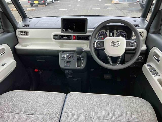 ムーヴキャンバスストライプスＧターボ両側電動スライドドア　ＬＥＤヘッドライト＆フォグランプ　シートヒーター　保温カップホルダー　電動駐車ブレーキ　バックカメラ　ステアリングスイッチ　自動追従クルコン　衝突被害軽減ブレーキ（千葉県）の中古車