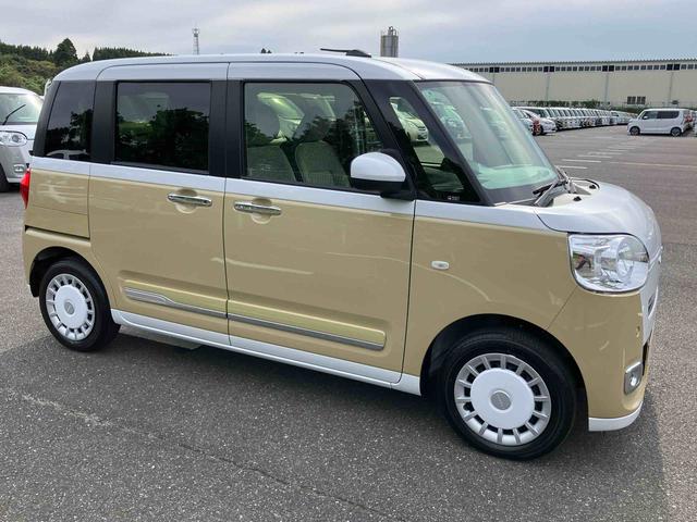 ムーヴキャンバスストライプスG両側電動スライドドア LEDヘッドライト&フォグランプ シートヒーター 保温カップホルダー 電動駐車ブレーキ バックカメラ ステアリングスイッチ コーナーセンサー 衝突被害軽減ブレーキ(千葉県)の中古車