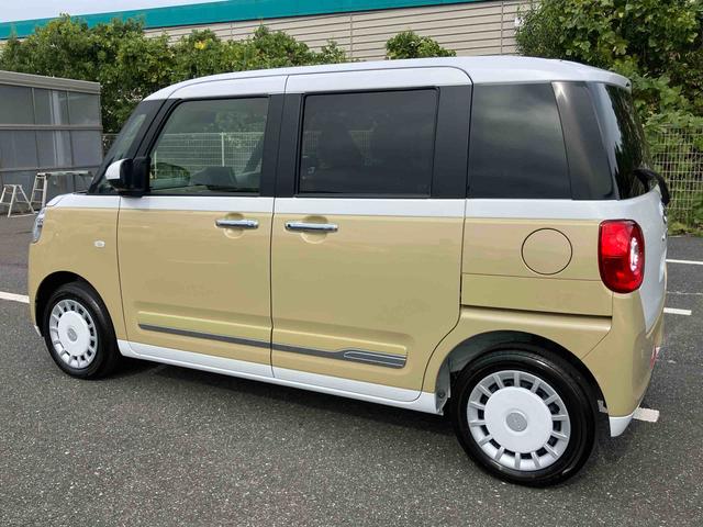 ムーヴキャンバスストライプスG両側電動スライドドア LEDヘッドライト&フォグランプ シートヒーター 保温カップホルダー 電動駐車ブレーキ バックカメラ ステアリングスイッチ コーナーセンサー 衝突被害軽減ブレーキ(千葉県)の中古車