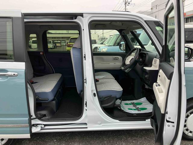 ムーヴキャンバスストライプスＧターボ両側電動スライドドア　ＬＥＤヘッドライト＆フォグランプ　シートヒーター　保温カップホルダー　電動駐車ブレーキ　バックカメラ　ステアリングスイッチ　自動追従クルコン　衝突被害軽減ブレーキ（千葉県）の中古車