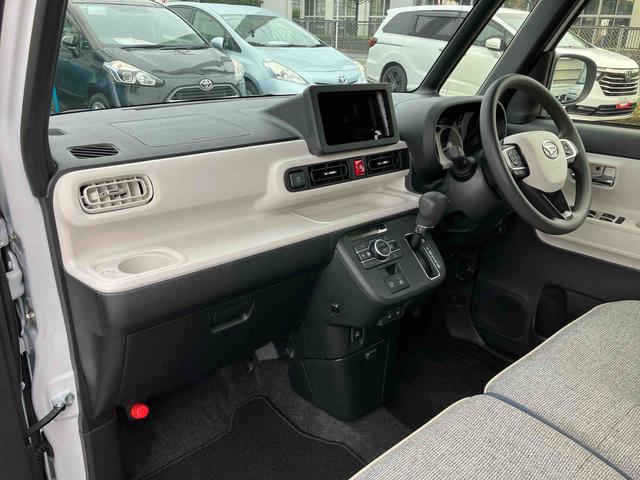 ムーヴキャンバスストライプスＧターボ両側電動スライドドア　ＬＥＤヘッドライト＆フォグランプ　シートヒーター　保温カップホルダー　電動駐車ブレーキ　バックカメラ　ステアリングスイッチ　自動追従クルコン　衝突被害軽減ブレーキ（千葉県）の中古車