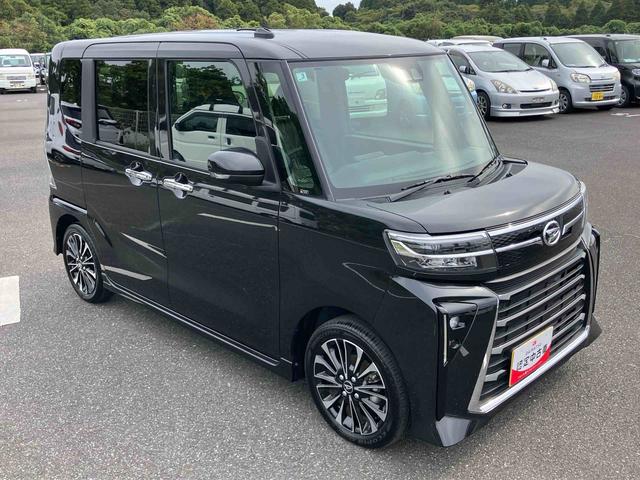 タントカスタムＲＳターボエンジン　１５インチアルミ　バックカメラ　両側電動スライドドア　シートヒーター　電動駐車ブレーキ　ＬＥＤライト＆フォグ　上下２段調節式デッキボード　コーナーセンサー　衝突被害軽減ブレーキ（千葉県）の中古車