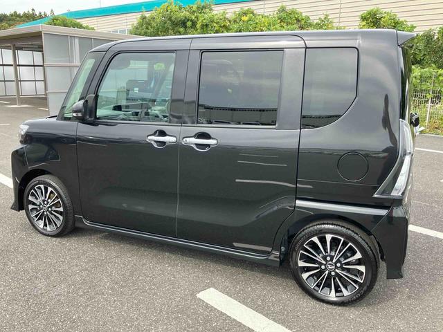 タントカスタムＲＳターボエンジン　１５インチアルミ　バックカメラ　両側電動スライドドア　シートヒーター　電動駐車ブレーキ　ＬＥＤライト＆フォグ　上下２段調節式デッキボード　コーナーセンサー　衝突被害軽減ブレーキ（千葉県）の中古車