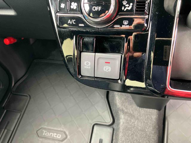 タントカスタムＲＳターボエンジン　１５インチアルミ　バックカメラ　両側電動スライドドア　シートヒーター　電動駐車ブレーキ　ＬＥＤライト＆フォグ　上下２段調節式デッキボード　コーナーセンサー　衝突被害軽減ブレーキ（千葉県）の中古車