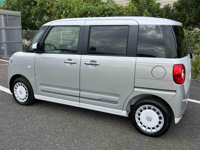 ムーヴキャンバスストライプスG両側電動スライドドア LEDヘッドライト&フォグランプ シートヒーター 保温カップホルダー 電動駐車ブレーキ バックカメラ ステアリングスイッチ コーナーセンサー 衝突被害軽減ブレーキ(千葉県)の中古車