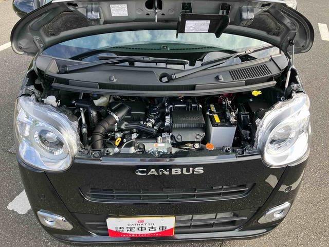 ムーヴキャンバスセオリーGターボ両側電動スライドドア LEDヘッドライト&フォグランプ シートヒーター 保温カップホルダー 電動駐車ブレーキ バックカメラ ステアリングスイッチ 自動追従クルコン 衝突被害軽減ブレーキ(千葉県)の中古車