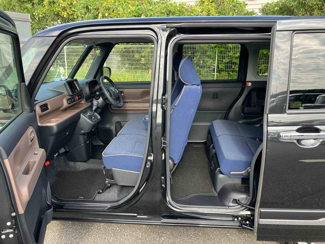 ムーヴキャンバスセオリーＧターボ両側電動スライドドア　ＬＥＤヘッドライト＆フォグランプ　シートヒーター　保温カップホルダー　電動駐車ブレーキ　バックカメラ　ステアリングスイッチ　自動追従クルコン　衝突被害軽減ブレーキ（千葉県）の中古車