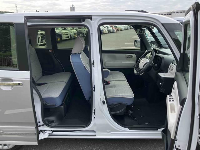 ムーヴキャンバスストライプスＧ両側電動スライドドア　ＬＥＤヘッドライト＆フォグランプ　シートヒーター　保温カップホルダー　電動駐車ブレーキ　バックカメラ　ステアリングスイッチ　コーナーセンサー　衝突被害軽減ブレーキ（千葉県）の中古車