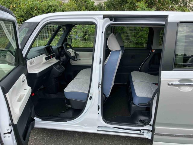 ムーヴキャンバスストライプスＧ両側電動スライドドア　ＬＥＤヘッドライト＆フォグランプ　シートヒーター　保温カップホルダー　電動駐車ブレーキ　バックカメラ　ステアリングスイッチ　コーナーセンサー　衝突被害軽減ブレーキ（千葉県）の中古車