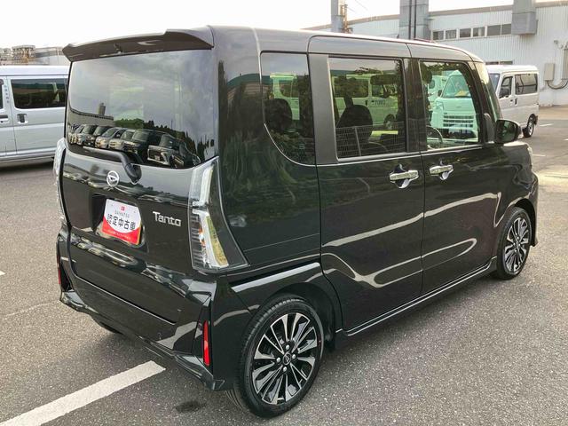 タントカスタムＲＳターボエンジン　１５インチアルミ　バックカメラ　両側電動スライドドア　シートヒーター　電動駐車ブレーキ　ＬＥＤライト＆フォグ　上下２段調節式デッキボード　コーナーセンサー　衝突被害軽減ブレーキ（千葉県）の中古車