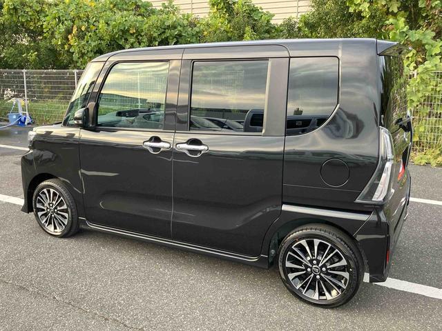 タントカスタムＲＳターボエンジン　１５インチアルミ　バックカメラ　両側電動スライドドア　シートヒーター　電動駐車ブレーキ　ＬＥＤライト＆フォグ　上下２段調節式デッキボード　コーナーセンサー　衝突被害軽減ブレーキ（千葉県）の中古車