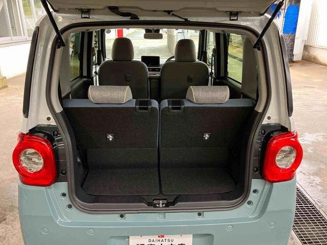 ムーヴキャンバスストライプスＧターボ両側電動スライドドア　ＬＥＤヘッドライト＆フォグランプ　シートヒーター　保温カップホルダー　電動駐車ブレーキ　バックカメラ　ステアリングスイッチ　自動追従クルコン　衝突被害軽減ブレーキ（千葉県）の中古車