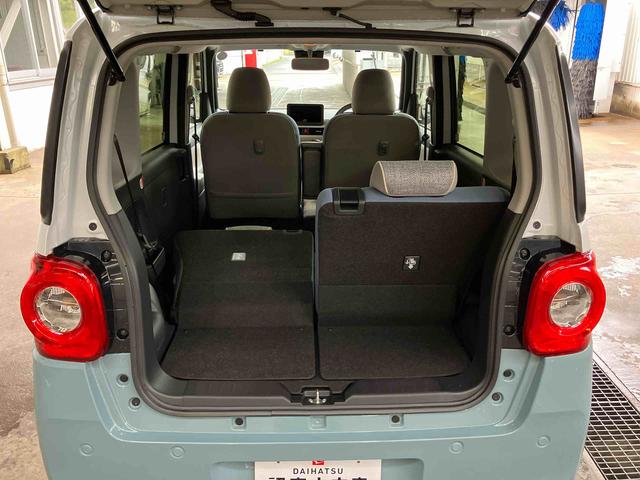 ムーヴキャンバスストライプスＧターボ両側電動スライドドア　ＬＥＤヘッドライト＆フォグランプ　シートヒーター　保温カップホルダー　電動駐車ブレーキ　バックカメラ　ステアリングスイッチ　自動追従クルコン　衝突被害軽減ブレーキ（千葉県）の中古車