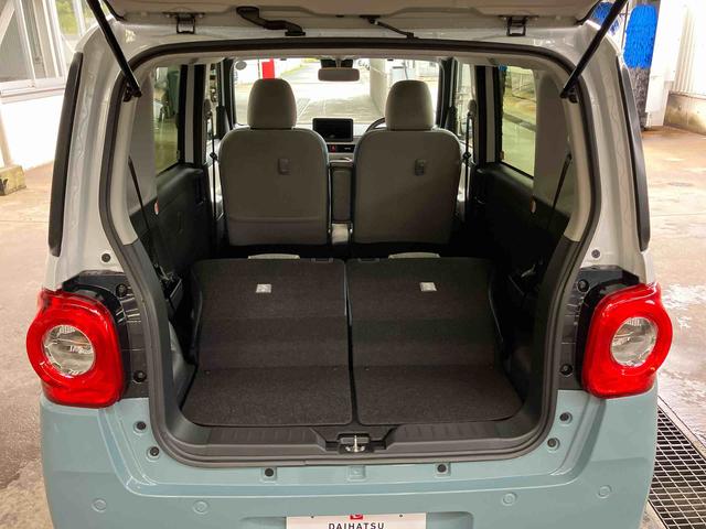 ムーヴキャンバスストライプスＧターボ両側電動スライドドア　ＬＥＤヘッドライト＆フォグランプ　シートヒーター　保温カップホルダー　電動駐車ブレーキ　バックカメラ　ステアリングスイッチ　自動追従クルコン　衝突被害軽減ブレーキ（千葉県）の中古車