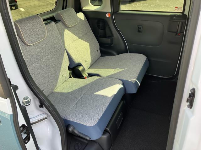 ムーヴキャンバスストライプスＧターボ両側電動スライドドア　ＬＥＤヘッドライト＆フォグランプ　シートヒーター　保温カップホルダー　電動駐車ブレーキ　バックカメラ　ステアリングスイッチ　自動追従クルコン　衝突被害軽減ブレーキ（千葉県）の中古車