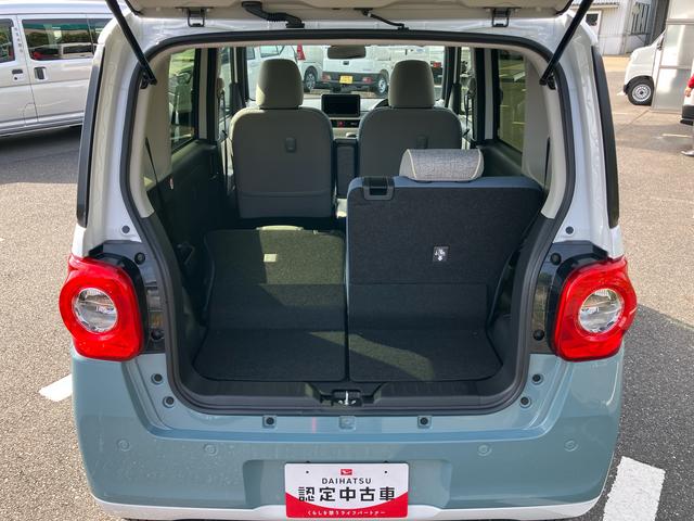 ムーヴキャンバスストライプスＧターボ両側電動スライドドア　ＬＥＤヘッドライト＆フォグランプ　シートヒーター　保温カップホルダー　電動駐車ブレーキ　バックカメラ　ステアリングスイッチ　自動追従クルコン　衝突被害軽減ブレーキ（千葉県）の中古車