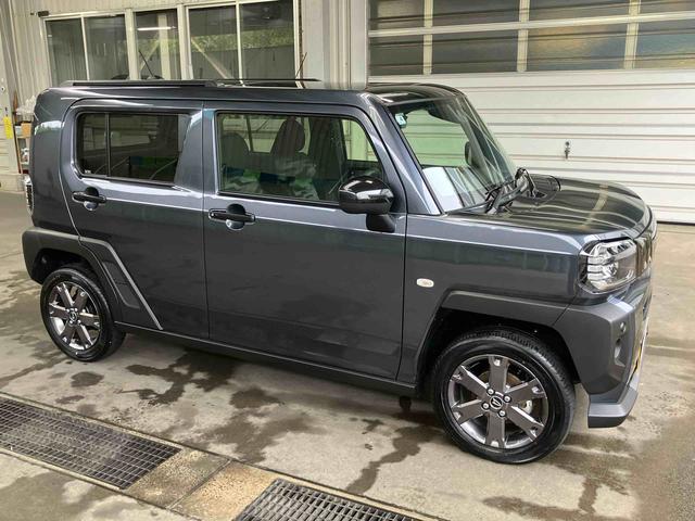 タフトＧ　ダーククロムベンチャー前後ダークガーニッシュ　ガラスルーフ　ルーフレール　１５インチアルミ　ＬＥＤヘッドライト＆フォグランプ　バックカメラ　シートヒーター　電動駐車ブレーキ　コーナーセンサー　衝突被害軽減ブレーキ（千葉県）の中古車