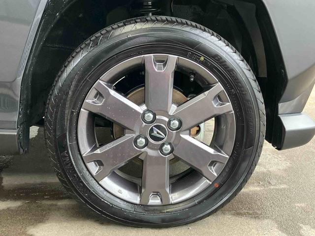 タフトＧ　ダーククロムベンチャー前後ダークガーニッシュ　ガラスルーフ　ルーフレール　１５インチアルミ　ＬＥＤヘッドライト＆フォグランプ　バックカメラ　シートヒーター　電動駐車ブレーキ　コーナーセンサー　衝突被害軽減ブレーキ（千葉県）の中古車