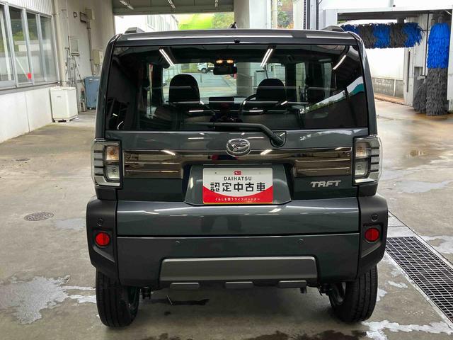 タフトＧ　ダーククロムベンチャー前後ダークガーニッシュ　ガラスルーフ　ルーフレール　１５インチアルミ　ＬＥＤヘッドライト＆フォグランプ　バックカメラ　シートヒーター　電動駐車ブレーキ　コーナーセンサー　衝突被害軽減ブレーキ（千葉県）の中古車