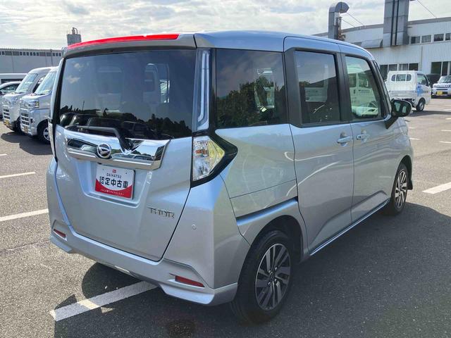 トールカスタムＧＬＥＤヘッドライト＆フォグランプ　アダプティブクルコン　１４インチアルミホイール　両側電動スライドドア　電動パーキングブレーキ　プッシュボタンスターター　コーナーセンサー　衝突被害軽減ブレーキ（千葉県）の中古車