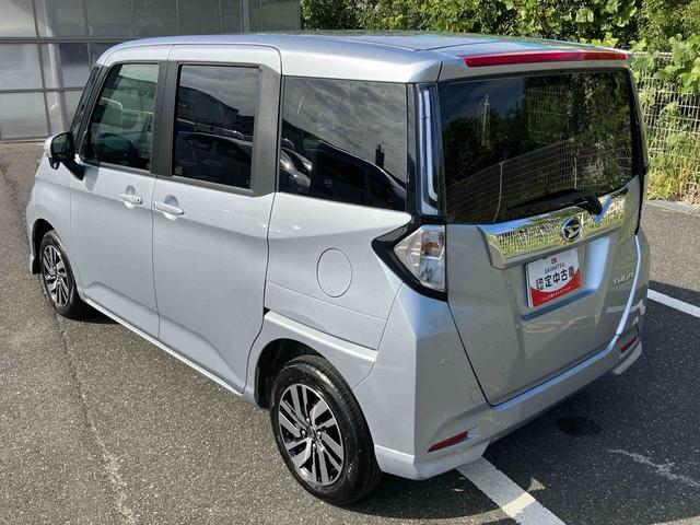 トールカスタムＧＬＥＤヘッドライト＆フォグランプ　アダプティブクルコン　１４インチアルミホイール　両側電動スライドドア　電動パーキングブレーキ　プッシュボタンスターター　コーナーセンサー　衝突被害軽減ブレーキ（千葉県）の中古車