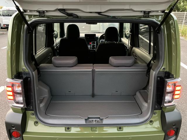 タフトＧ　ダーククロムベンチャー前後ダークガーニッシュ　ガラスルーフ　ルーフレール　１５インチアルミ　ＬＥＤヘッドライト＆フォグランプ　バックカメラ　シートヒーター　電動駐車ブレーキ　コーナーセンサー　衝突被害軽減ブレーキ（千葉県）の中古車