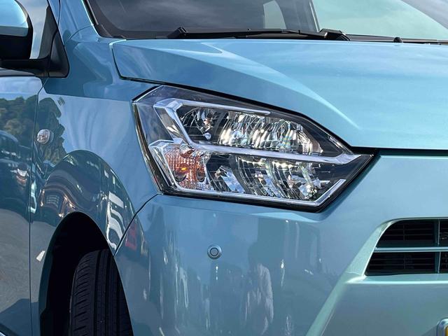 ミライースＸ　ＳＡIIIＬＥＤヘッドライト／電動格納ミラー／オートライト／キーレスエントリー／コーナーセンサー／アイドリングストップ／衝突回避支援システム／横滑り防止装置／マニュアルエアコン／盗難防止用セキュリティアラーム（千葉県）の中古車