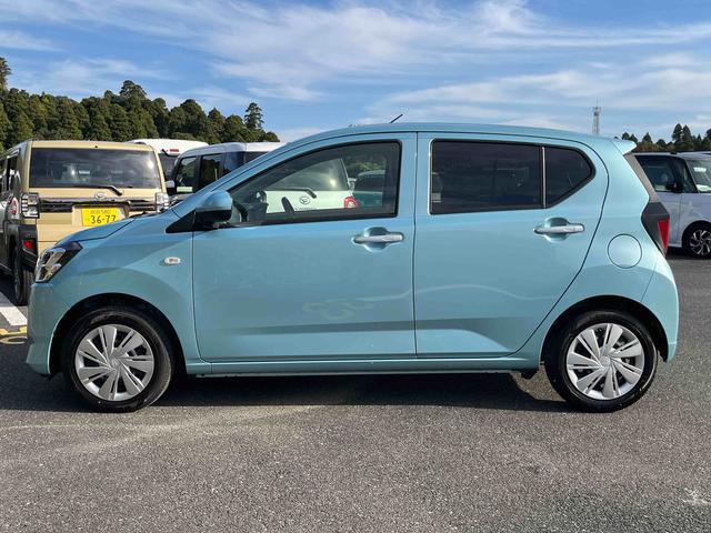 ミライースＸ　ＳＡIIIＬＥＤヘッドライト／電動格納ミラー／オートライト／キーレスエントリー／コーナーセンサー／アイドリングストップ／衝突回避支援システム／横滑り防止装置／マニュアルエアコン／盗難防止用セキュリティアラーム（千葉県）の中古車