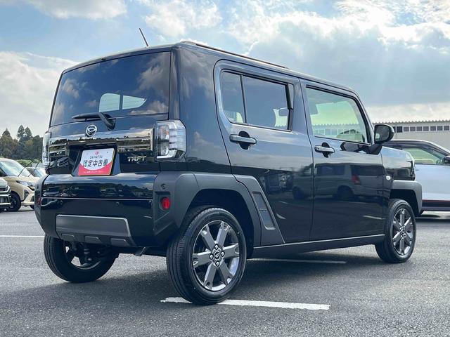 タフトＧターボ　ダーククロムベンチャーＬＥＤヘッドライト／スカイフィールトップ／アダプティブクルーズコントロール／プッシュボタンエンジンスターター／アイドリングストップ／コーナーセンサー／衝突回避支援システム／オートエアコン／キーフリー（千葉県）の中古車