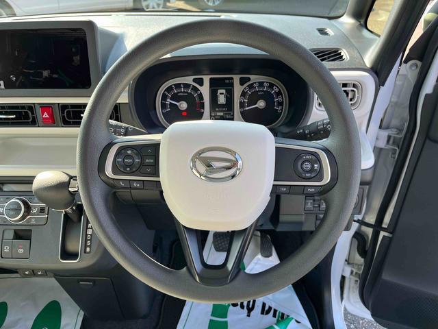 ムーヴキャンバスストライプスＧターボＬＥＤヘッドライト／両側電動スライドドア／アダプティブクルーズコントロール／コーナーセンサー／衝突回避支援システム／横滑り防止装置／オートライト／オートエアコン／電動格納ミラー／電動パーキングブレーキ（千葉県）の中古車