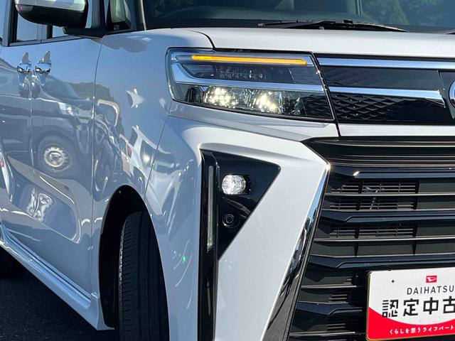 タントカスタムRSLEDヘッドライト/両側電動スライドドア/ミラクルオープンドア/コーナーセンサー/アイドリングストップ/衝突回避支援システム/横滑り防止装置/オートエアコン/アルミホイール/キーフリー/電動格納ミラー(千葉県)の中古車