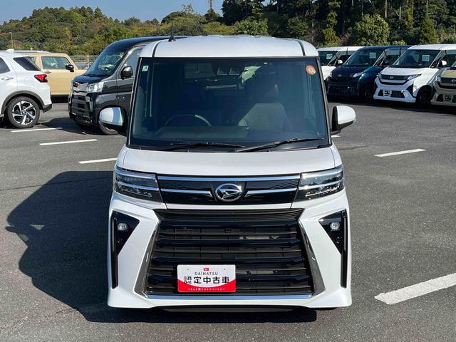 タントカスタムRSLEDヘッドライト/両側電動スライドドア/ミラクルオープンドア/コーナーセンサー/アイドリングストップ/衝突回避支援システム/横滑り防止装置/オートエアコン/アルミホイール/キーフリー/電動格納ミラー(千葉県)の中古車