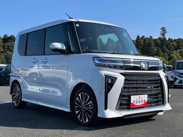 タントカスタムRSLEDヘッドライト/両側電動スライドドア/ミラクルオープンドア/コーナーセンサー/アイドリングストップ/衝突回避支援システム/横滑り防止装置/オートエアコン/アルミホイール/キーフリー/電動格納ミラー(千葉県)の中古車