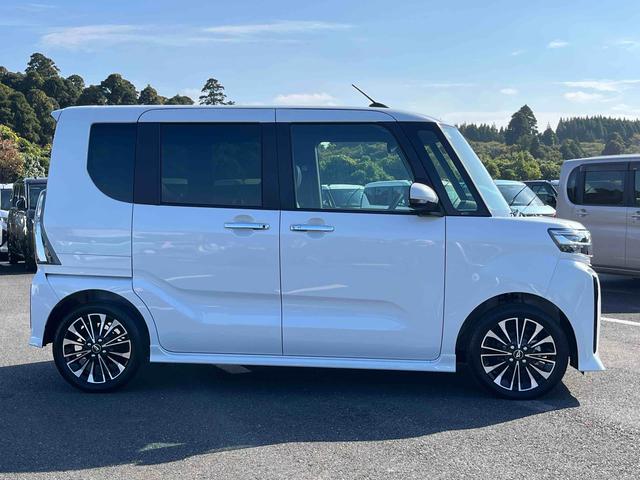 タントカスタムRSLEDヘッドライト/両側電動スライドドア/ミラクルオープンドア/コーナーセンサー/アイドリングストップ/衝突回避支援システム/横滑り防止装置/オートエアコン/アルミホイール/キーフリー/電動格納ミラー(千葉県)の中古車