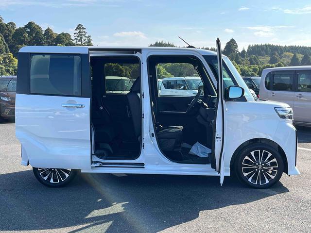 タントカスタムRSLEDヘッドライト/両側電動スライドドア/ミラクルオープンドア/コーナーセンサー/アイドリングストップ/衝突回避支援システム/横滑り防止装置/オートエアコン/アルミホイール/キーフリー/電動格納ミラー(千葉県)の中古車