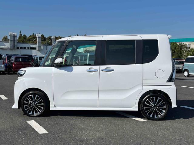 タントカスタムRSLEDヘッドライト/両側電動スライドドア/ミラクルオープンドア/コーナーセンサー/アイドリングストップ/衝突回避支援システム/横滑り防止装置/オートエアコン/アルミホイール/キーフリー/電動格納ミラー(千葉県)の中古車