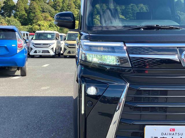 タントカスタムXバックカメラ 両側電動スライドドア 14インチアルミ LEDヘッド&フォグランプ シートヒーター 電動駐車ブレーキ オートライト 上下2段調節式デッキボード コーナーセンサー 衝突被害軽減ブレーキ(千葉県)の中古車