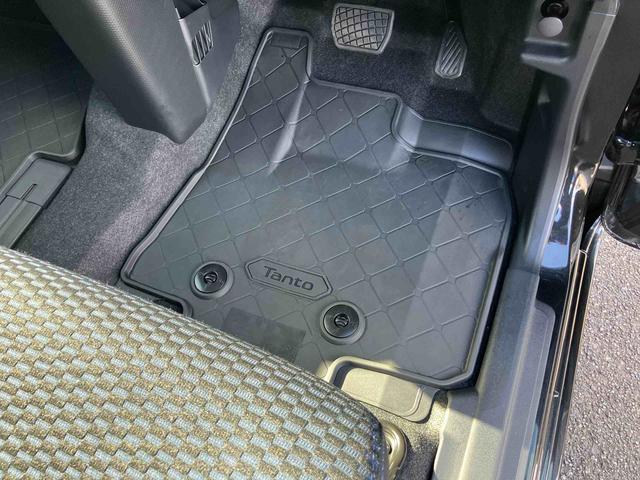 タントカスタムＸバックカメラ　両側電動スライドドア　１４インチアルミ　ＬＥＤヘッド＆フォグランプ　シートヒーター　電動駐車ブレーキ　オートライト　上下２段調節式デッキボード　コーナーセンサー　衝突被害軽減ブレーキ（千葉県）の中古車