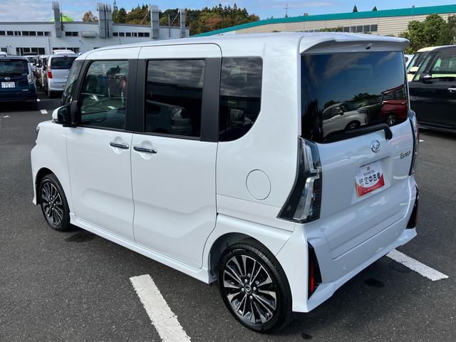 タントカスタムRSターボエンジン 15インチアルミ バックカメラ 両側電動スライドドア シートヒーター 電動駐車ブレーキ LEDライト&フォグ 上下2段調節式デッキボード コーナーセンサー 衝突被害軽減ブレーキ(千葉県)の中古車