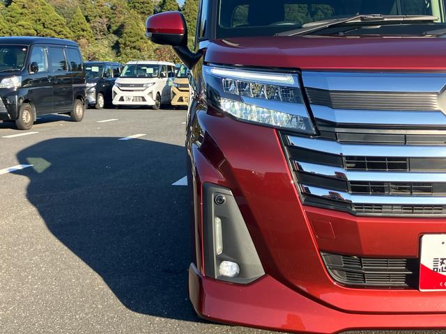 トールカスタムG ターボ9型DPオーディオ/BT/TV/Bカメラ/ステアリングスイッチ LEDヘッド&フォグランプ 自動追従クルコン 15インチアルミ 両側パワスラ 電動駐車ブレーキ コーナーセンサー 衝突被害軽減ブレーキ(千葉県)の中古車