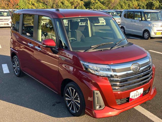 トールカスタムＧ　ターボ９型ＤＰオーディオ／ＢＴ／ＴＶ／Ｂカメラ／ステアリングスイッチ　ＬＥＤヘッド＆フォグランプ　自動追従クルコン　１５インチアルミ　両側パワスラ　電動駐車ブレーキ　コーナーセンサー　衝突被害軽減ブレーキ（千葉県）の中古車