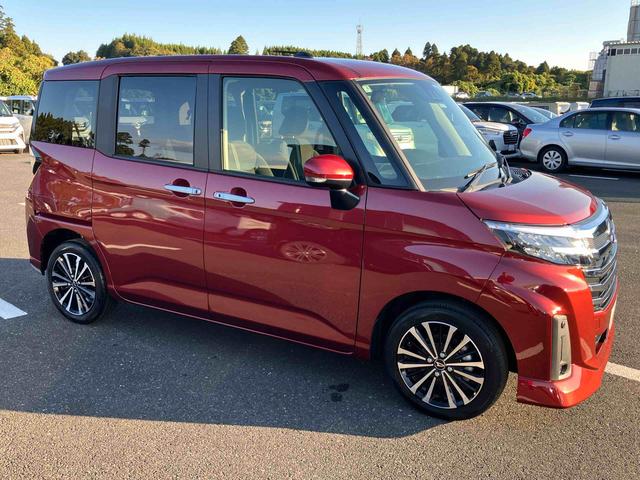 トールカスタムＧ　ターボ９型ＤＰオーディオ／ＢＴ／ＴＶ／Ｂカメラ／ステアリングスイッチ　ＬＥＤヘッド＆フォグランプ　自動追従クルコン　１５インチアルミ　両側パワスラ　電動駐車ブレーキ　コーナーセンサー　衝突被害軽減ブレーキ（千葉県）の中古車